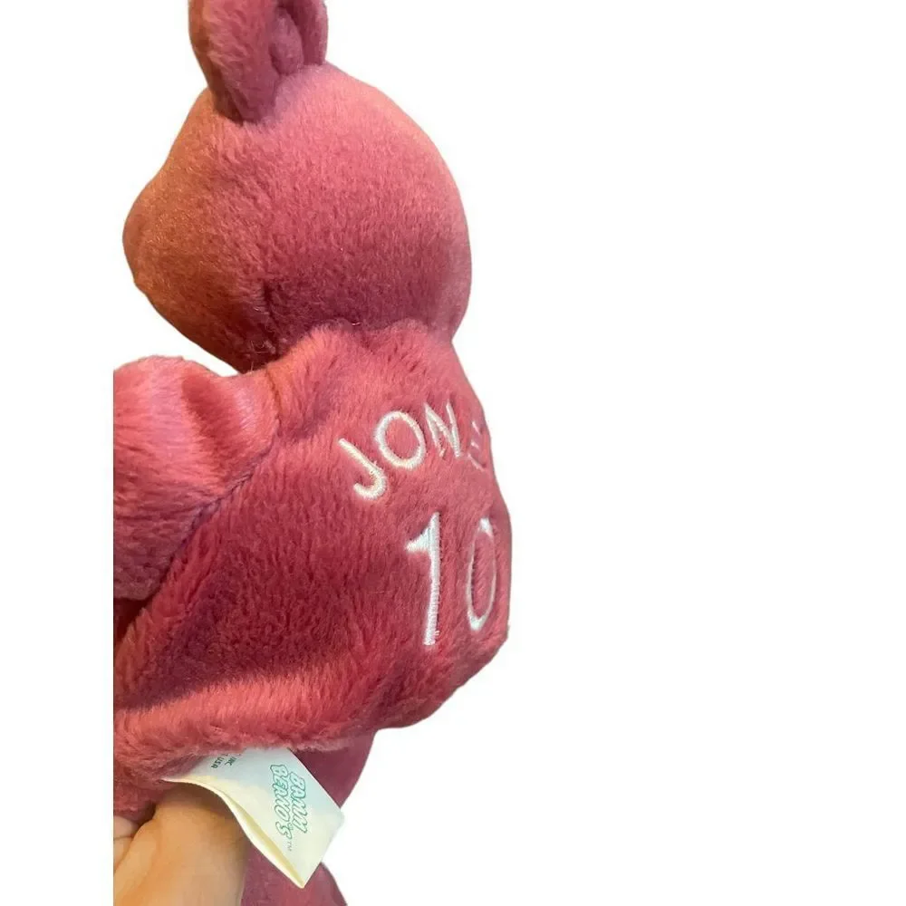 Bamm Beano’s MLB Chipper Jones Pink bear plush‎